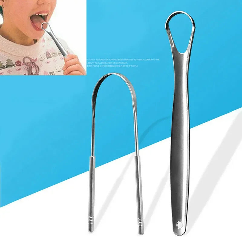 Stainless Steel Tongue Scraper