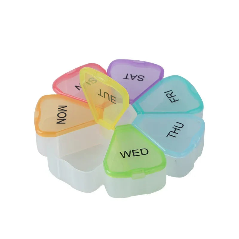 Mini Portable Travel Vitamin Pill Box Case